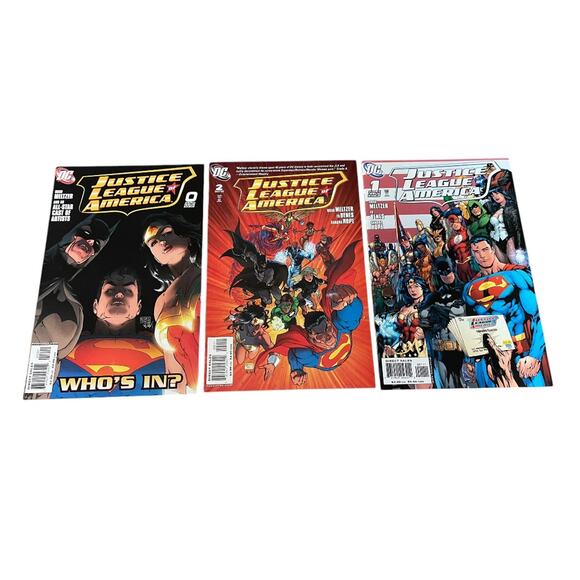 DC Justice League of America #0-2 Meltzer Benes Hope - Picture 2 of 12